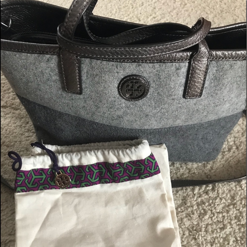 Tory Burch wool tote